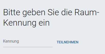 Zugang Webkonferenzen